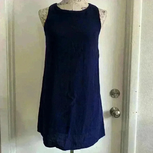 Lulus Sassy Sweetheart Swing Dress in Navy Size Small - Picture 1 of 4